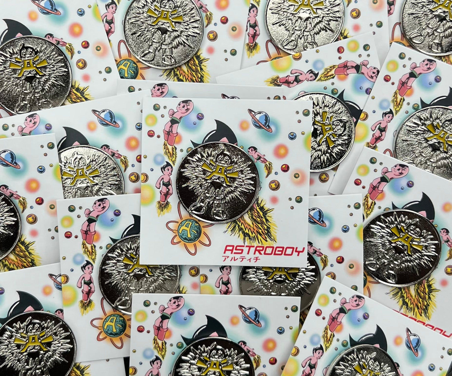 Arcetich Astroboy Coin Pin